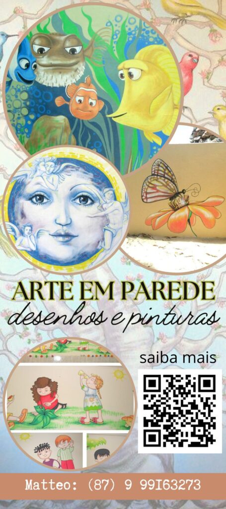 Pintura Artística em Parede para Quartos Infantis e Escolas 